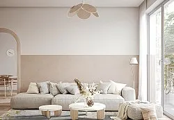 Wilton rug - Maude (grey/gold)