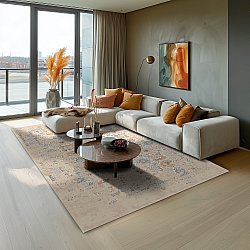 Wilton rug - Oakley (beige/blue)