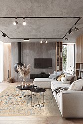 Wilton rug - Oakley (beige/blue)