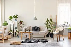 Wilton rug - Osaka (black/white)