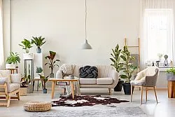 Wilton rug - Valetta (brown/white)