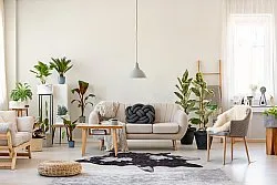 Wilton rug - Valetta (black/white)