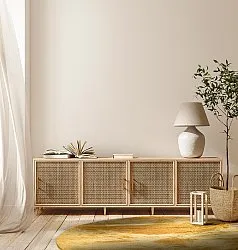Round rugs - Aranga Super Soft Fur (ochre)
