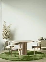 Round rugs - Aranga Super Soft Fur (olive)