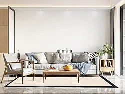Sisal rugs - Agave (black/offwhite)