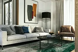 Wilton rug - Tamalous (beige/green)