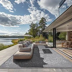 Indoor/Outdoor rug - Ellstin (gray)