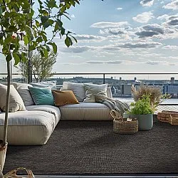 Indoor/Outdoor rug - Hayden (black)