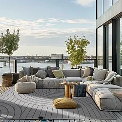 Indoor/Outdoor rug - Maynard (black)