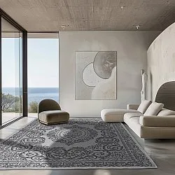Indoor/Outdoor rug - Sylvaine (black)