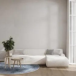 Round rug - Valeria (blue)