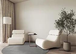 Round rug - Vevila (grey)