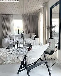 Shaggy rugs - Janjira (white)