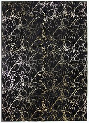 Wilton rug - Alden (black/gold)