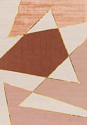 Wilton rug - Jade (beige/pink)