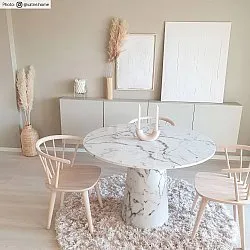 Round rugs - Janjira (offwhite)