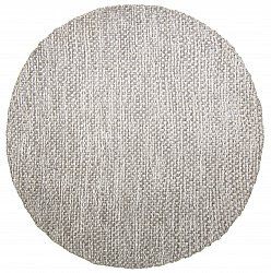 Round rug - Jenim (grey/white)