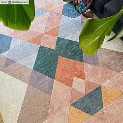 Wilton rug - Jeral (beige/multi)