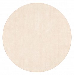 Round rug - Jodhpur Special Luxury Edition Viscose (light beige)