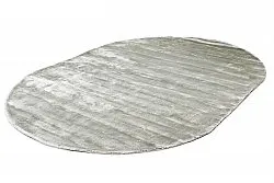 Oval viscose rug - Jodhpur Special Luxury Edition (green)