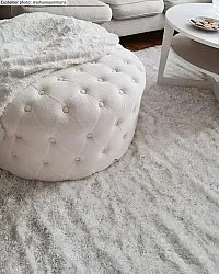 Shaggy rugs - Cosy (white)