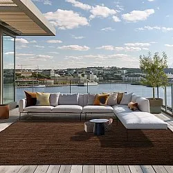 Jute rug - Amasia (brown)