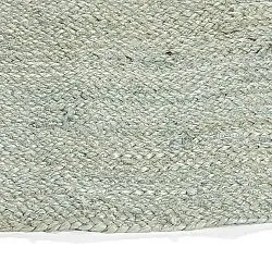 Round jute rug - Amasia (grey)