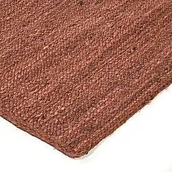 Jute rug - Amasia (chestnut)