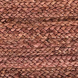 Jute rug - Amasia (chestnut)