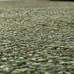 Round jute rug - Amasia (army green)
