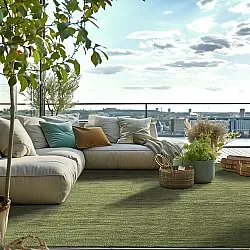 Jute rug - Amasia (army green)