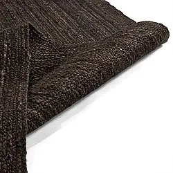 Jute rug - Amasia (dark taupe)