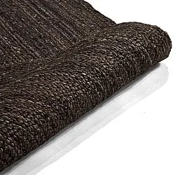 Jute rug - Amasia (dark taupe)