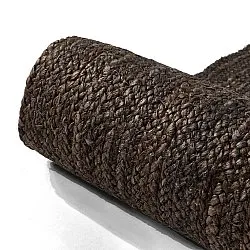 Jute rug - Amasia (dark taupe)