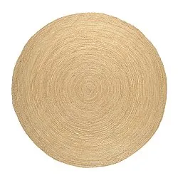 Round jute rug - Amasia (nature)
