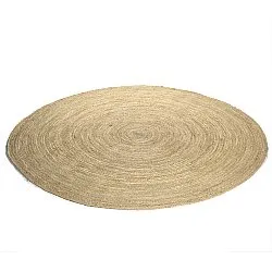 Round jute rug - Amasia (nature)