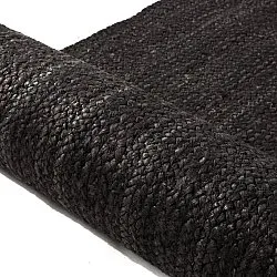 Jute rug - Amasia (black)