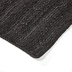 Jute rug - Amasia (black)