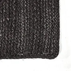 Jute rug - Amasia (black)