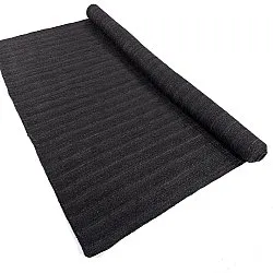 Jute rug - Amasia (black)