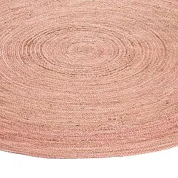 Round jute rug - Amasia (tan)
