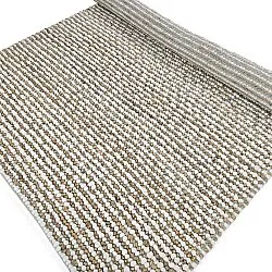 Jute rug - Bally Jute/wool Bubble (natural/white)
