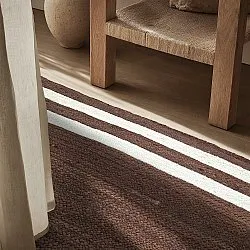 Jute rug - Jessore (brown/white)