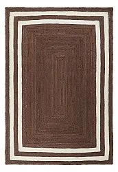 Jute rug - Jessore (brown/white)