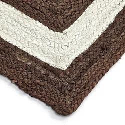 Jute rug - Jessore (brown/white)