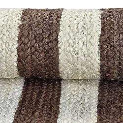 Jute rug - Jessore (brown/white)