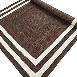 Jute rug - Jessore (brown/white)