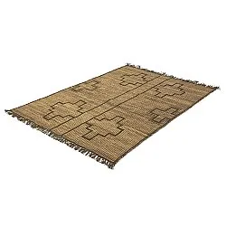 Jute rug - Kavita (brown)