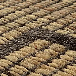 Jute rug - Kavita (brown)