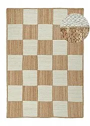 Jute rug - Khulna (natural/white)
